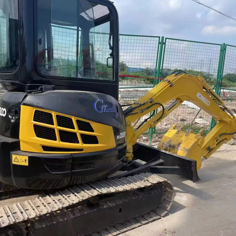 3.5 toneladas de Kobelco Sk35 Excavadora Kobelco Usada Magia de Círculo Color Azul