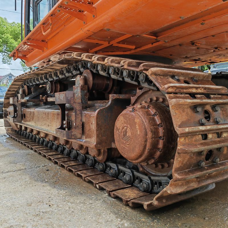 Excelente calidad Excavadora hidráulica de segunda mano DOOSAN DH500/usada doosan dh 500 en venta