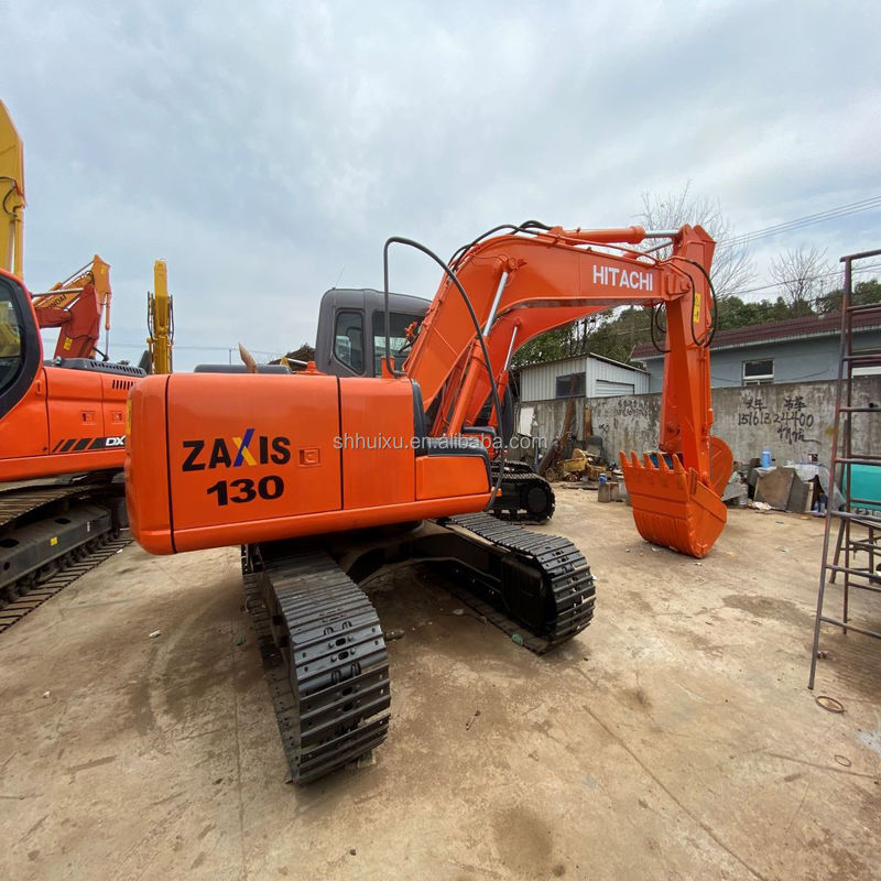 Venta caliente Hitachi Excavadora de rastreo Hitachi ZX130 de segunda mano Hidráulica En buen estado / Máquina de excavación usada precio barato