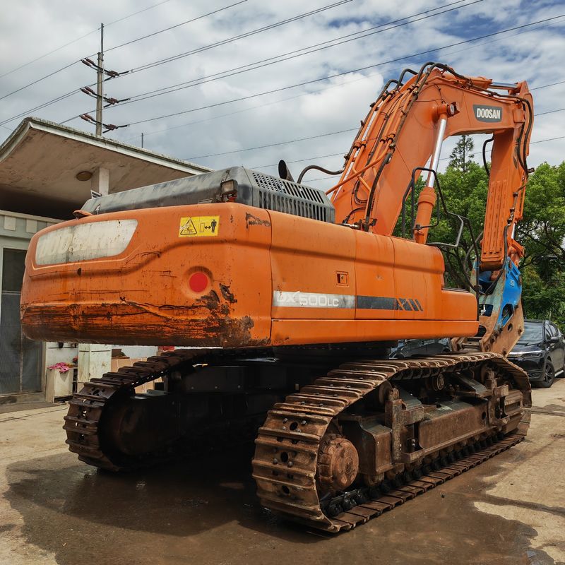 Excelente calidad Excavadora hidráulica de segunda mano DOOSAN DH500/usada doosan dh 500 en venta