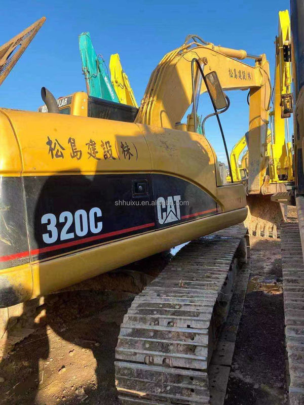 Excavadora usada cat 320d máquina de excavación de segunda mano CAT320C de venta caliente CAT 303 cat 306 excavadora