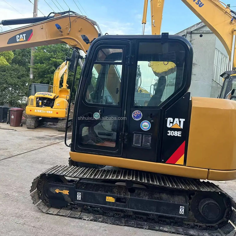 excavadora de la oruga cat308 original de la oruga cat 308E excavadora usada para la venta
