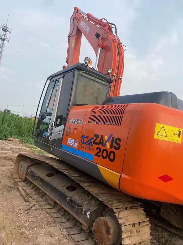 Hitachi en stock Hitachi ZX200-3 de segunda mano Excavadora hidráulica de rastreo En buen estado/ Máquina de excavación usada Hitachi ZX200-3 Precio barato
