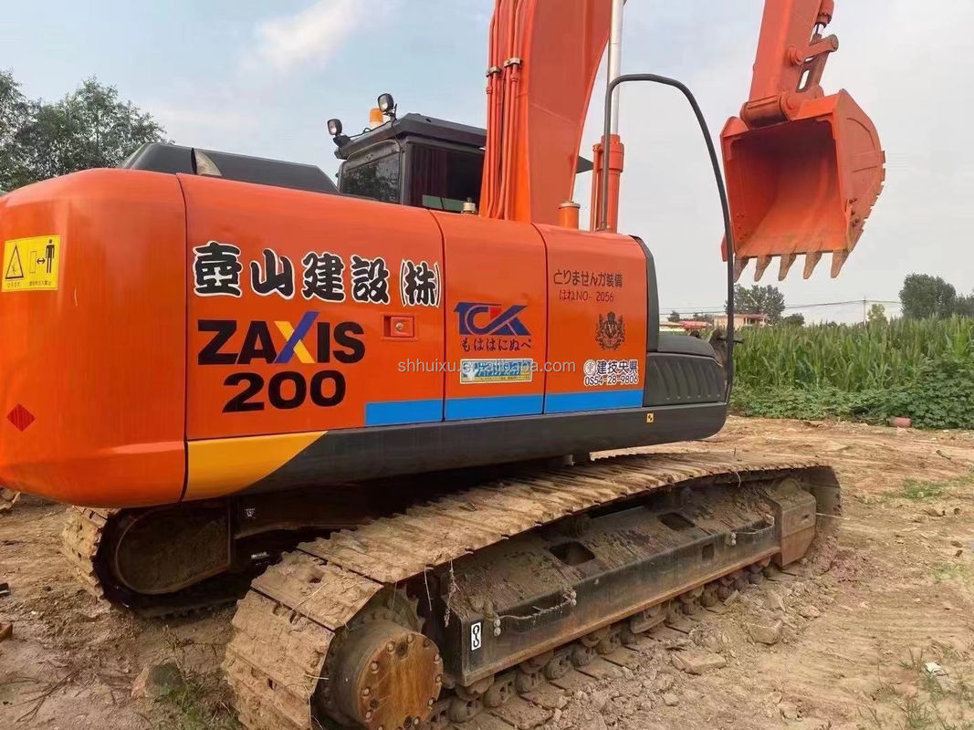 Hitachi en stock Hitachi ZX200-3 de segunda mano Excavadora hidráulica de rastreo En buen estado/ Máquina de excavación usada Hitachi ZX200-3 Precio barato