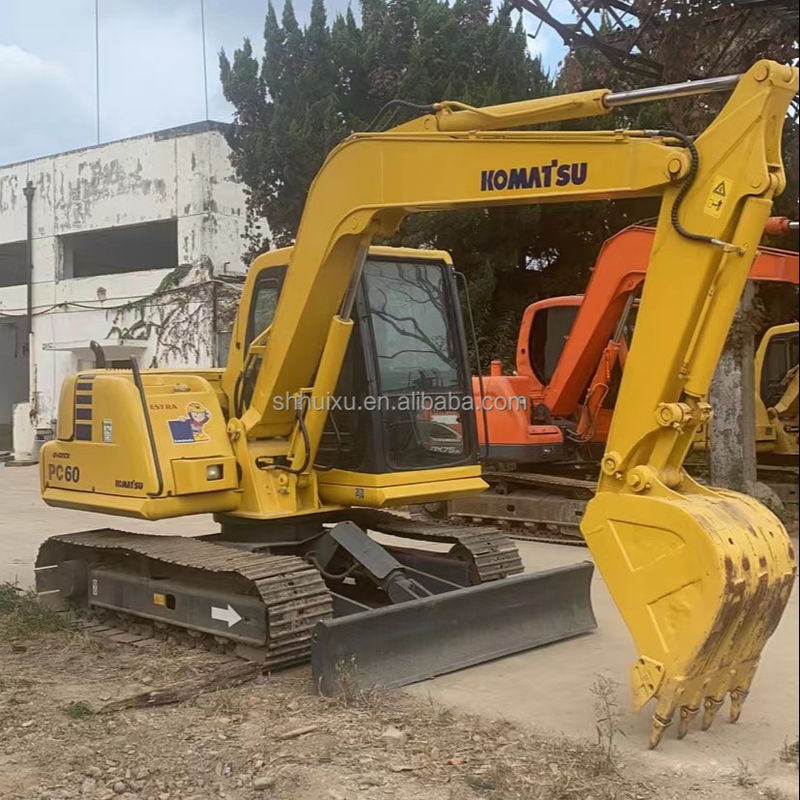 Komatsu Excavadora usada komatsu PC200 20ton de segunda mano original japonés excedente en buen estado Komatsu Excavadora