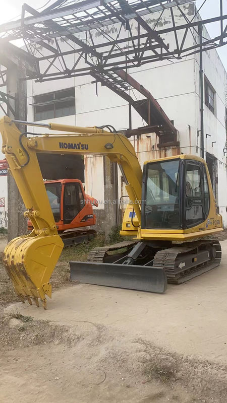 Komatsu Excavadora usada komatsu PC200 20ton de segunda mano original japonés excedente en buen estado Komatsu Excavadora