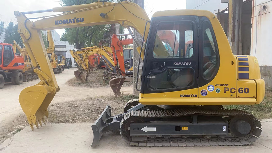 Komatsu Excavadora usada komatsu PC200 20ton de segunda mano original japonés excedente en buen estado Komatsu Excavadora