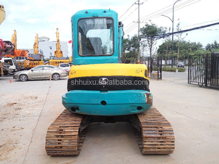Excavadora japonesa de calidad usada Kubota 161 pequeña de 6,1 toneladas mini excavadora de segunda mano