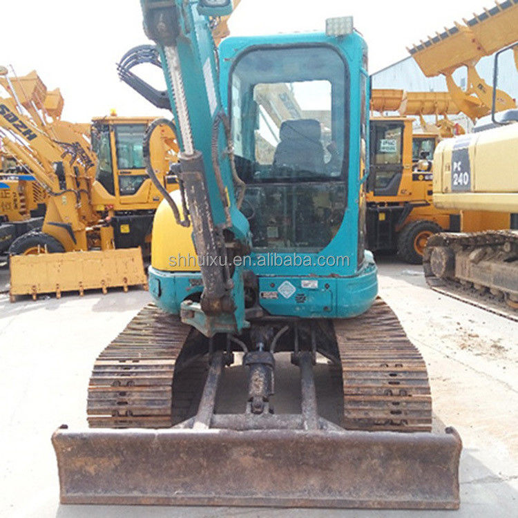 Excavadora japonesa de calidad usada Kubota 161 pequeña de 6,1 toneladas mini excavadora de segunda mano