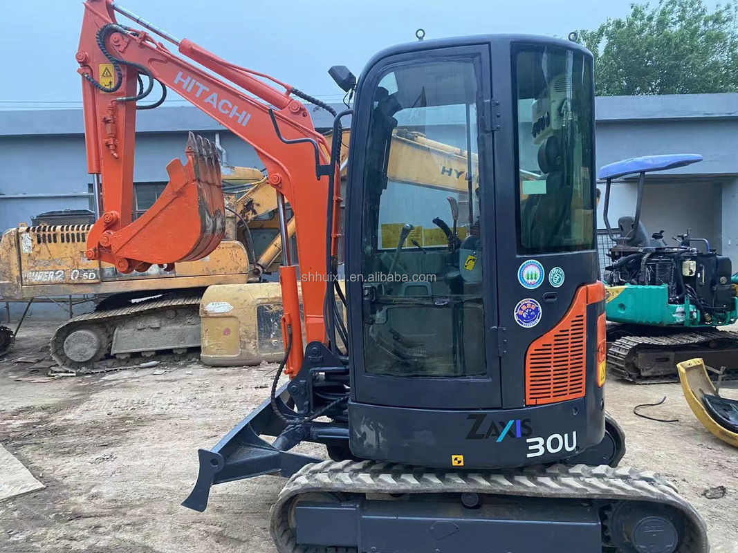 Venta caliente de Hitachi Buena calidad Hitachi ZX30U excavadora de segunda mano hidráulica / mini excavadora usada Hitachi ZX30U Precio barato