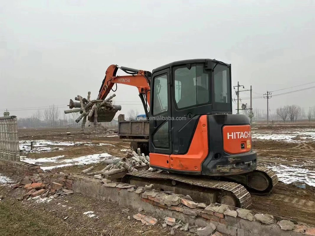 Venta caliente de Hitachi Mini excavadora usada Hitachi ZX55U Precio barato/buena calidad Hitachi ZX55U Excavadora hidráulica de segunda mano