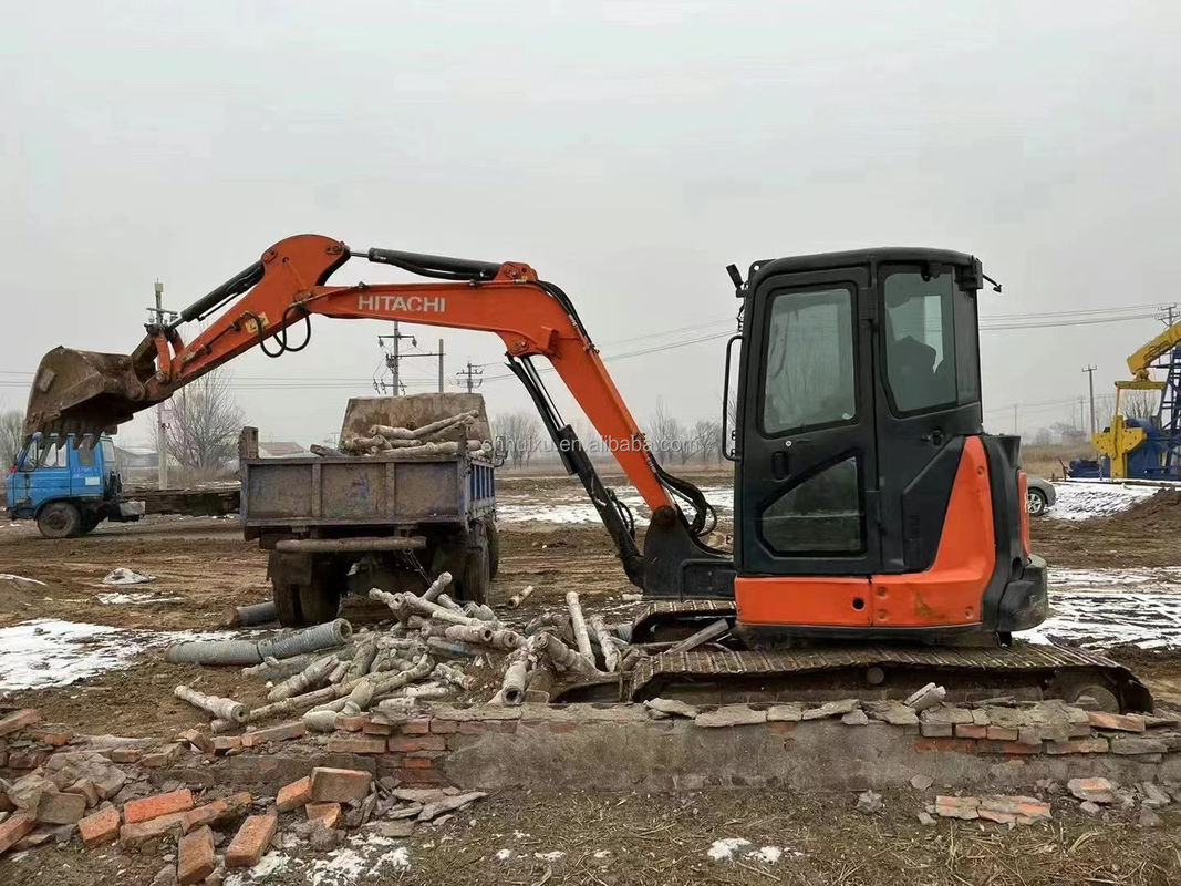 Venta caliente de Hitachi Mini excavadora usada Hitachi ZX55U Precio barato/buena calidad Hitachi ZX55U Excavadora hidráulica de segunda mano
