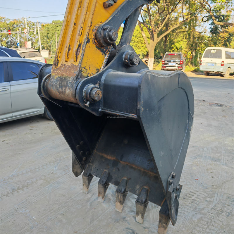 Excavadora de ruedas usadas Hyundai 210-7 con alta potencia de excavación Motor original Hyundai Excavadora de ruedas