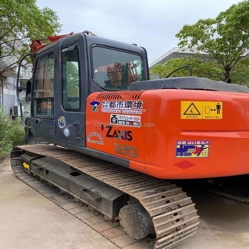 Venta caliente de Hitachi Excelente calidad Hitachi ZX120-6 de segunda mano Excavadora hidráulica de rastreo/máquina de excavación usada Hitachi ZX120-6 Precio barato