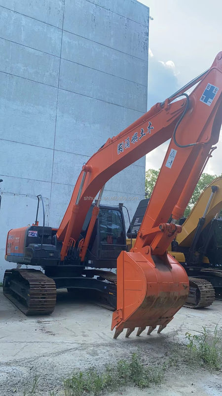 Venta caliente de Hitachi Máquina de excavación usada HITACHI ZX200 Excelente calidad de segunda mano Excavadora de rastreo hidráulico de origen japonés a la venta