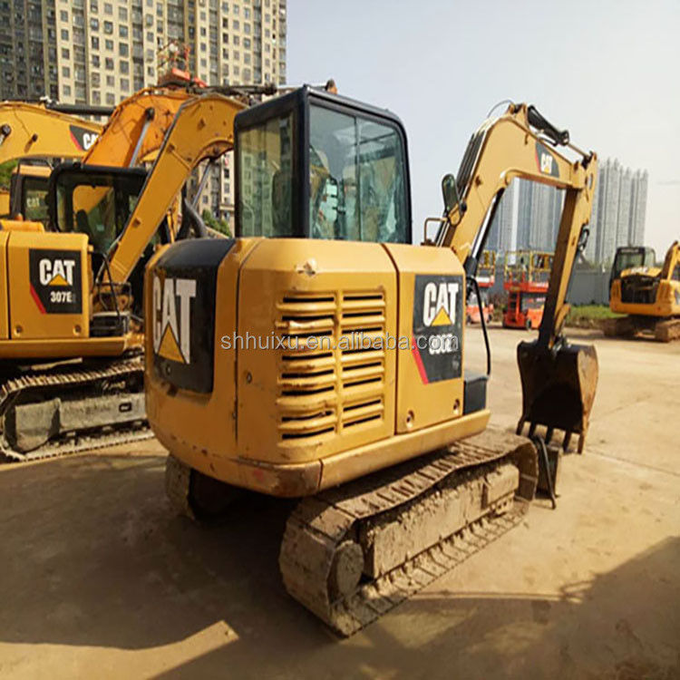 excavadora pequeña excavadora mini excavadora usada gato 60 de alta calidad excavadora de segunda mano cat60 en buen estado para la venta