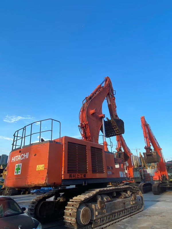 Mejor vendido HITACHI 870 Excavadora de rastreo hidráulico de segunda mano Buena calidad / máquina de excavación usada HITACHI 870 venta caliente