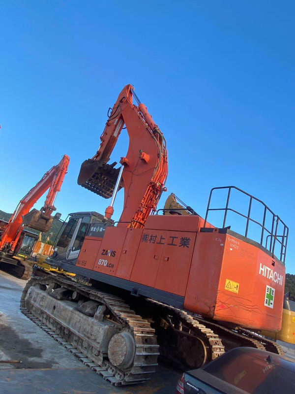 Mejor vendido HITACHI 870 Excavadora de rastreo hidráulico de segunda mano Buena calidad / máquina de excavación usada HITACHI 870 venta caliente