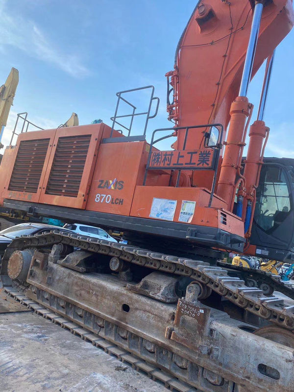 Mejor vendido HITACHI 870 Excavadora de rastreo hidráulico de segunda mano Buena calidad / máquina de excavación usada HITACHI 870 venta caliente