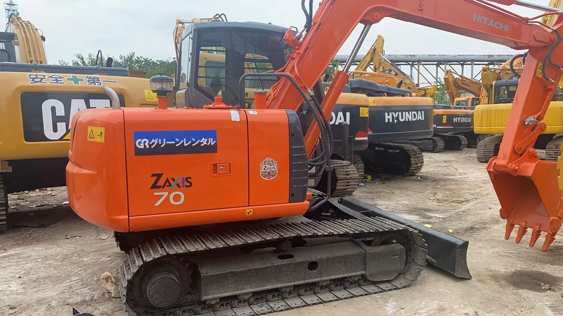 Hitachi usó una excavadora ZX70, Hitachi Zaxis 70 precio bajo en venta en Shanghai China