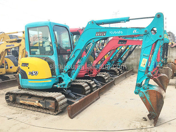 Excavadora Kubota30 de segunda mano mini excavadora Kubota30 Japón origen precio barato