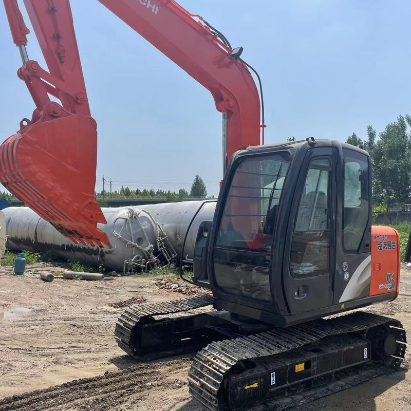 HITACHI ZX70 60 Excavadora de rastreo hidráulico de segunda mano Buena calidad / Máquina de excavación usada HITACHI ZX70 60 venta caliente