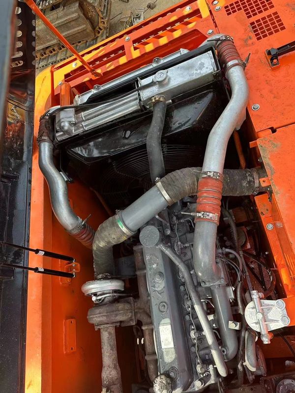25 toneladas de color original de uso de la excavadora de segunda mano Doosan Dh225-9