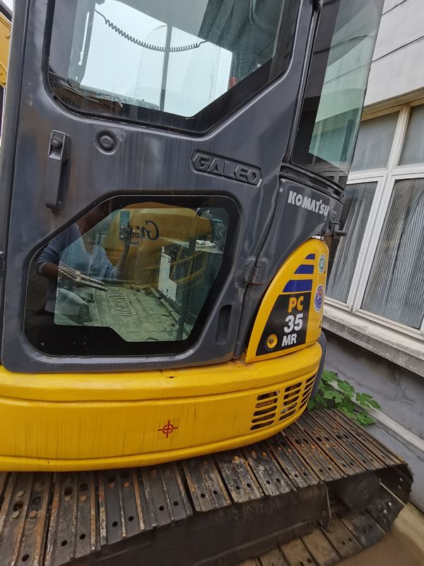 Excavadora usada komatsu pc 35 MR de buena calidad bajo precio para la venta