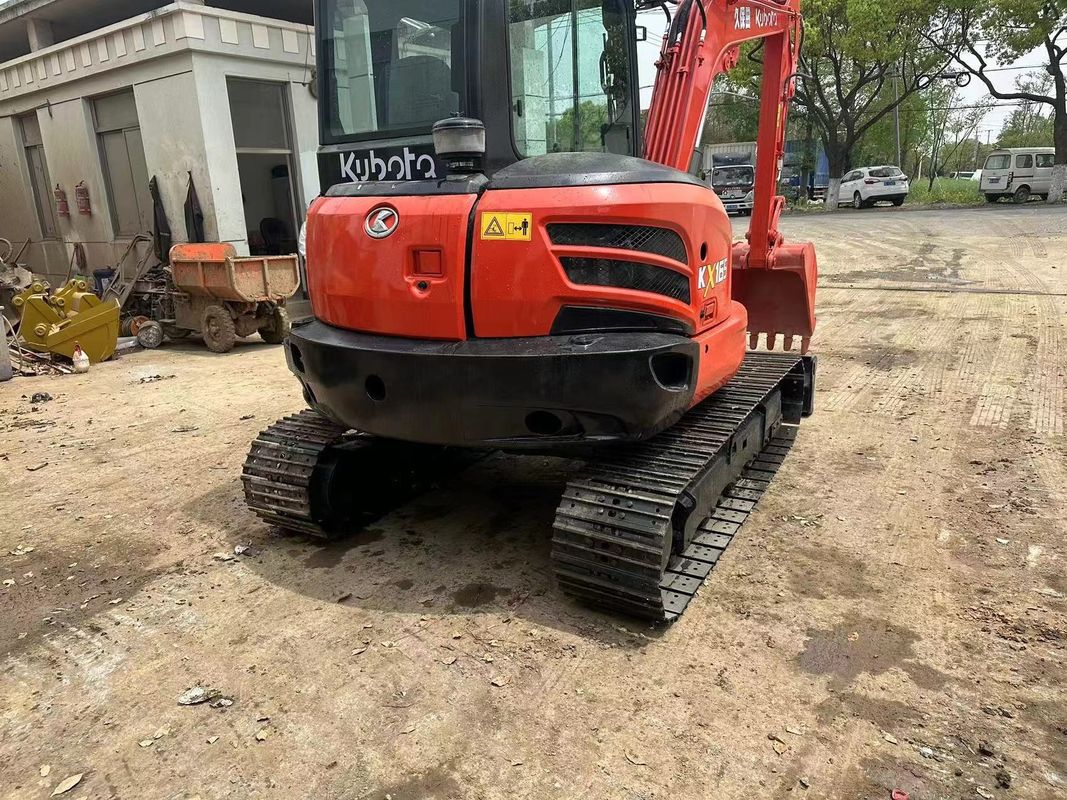 Mini excavadora usada Kubota165 de origen japonés precio barato/excavadora hidráulica de segunda mano