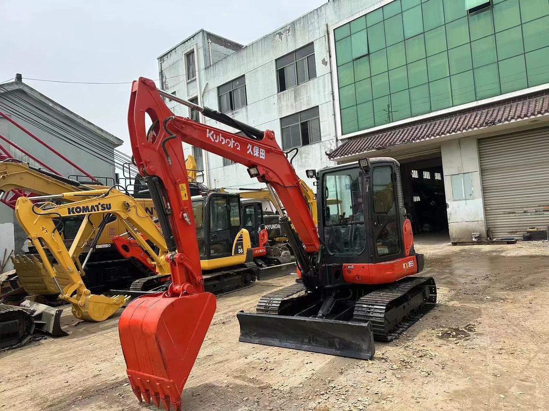 Mini excavadora usada Kubota165 de origen japonés precio barato/excavadora hidráulica de segunda mano