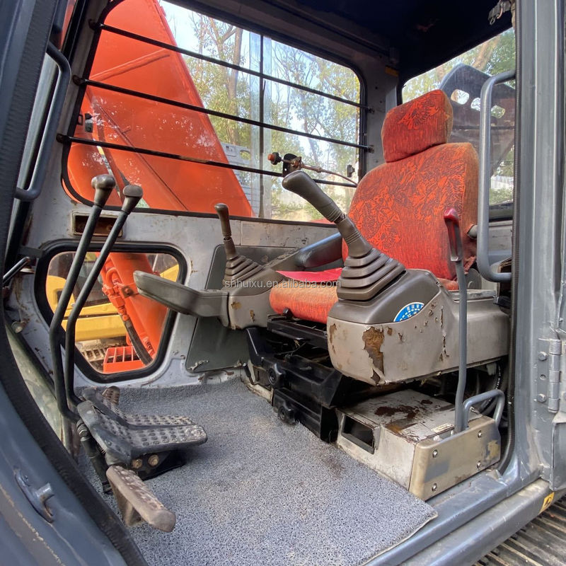 12 toneladas mini excavadora usada Hitachi excavadora coreana usada con cubo usada Hitachi 120 excavadora