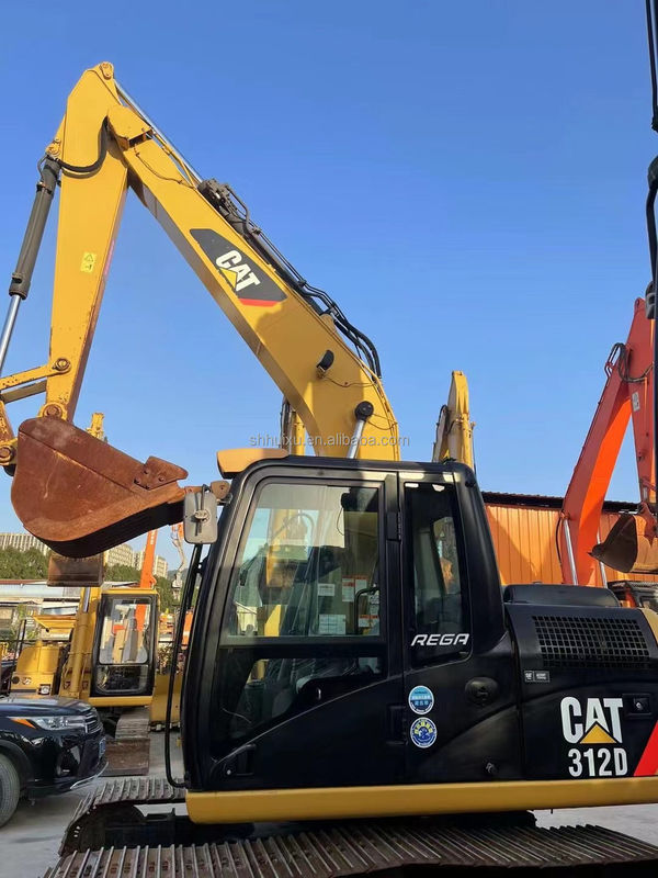 Excavadora usada cat 312c/excavadora de segunda mano de rasca hidráulica Cat312D de origen japonés CAT 303 cat 306