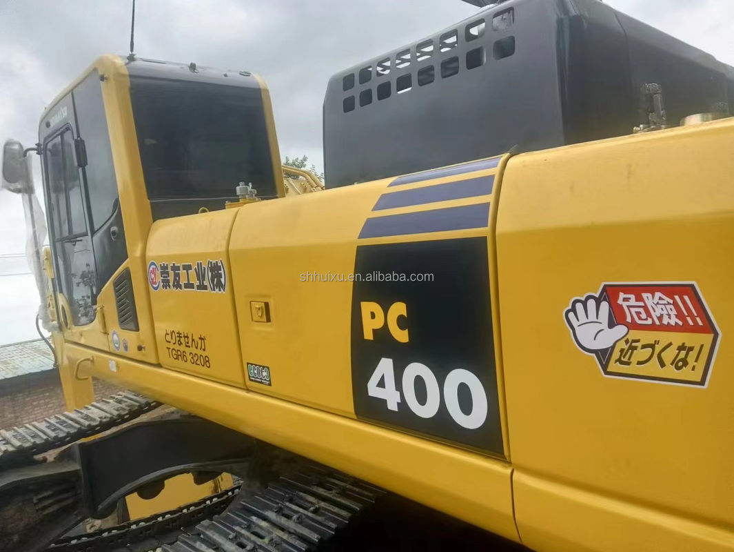 Excavadora japonesa usada komatsu400 de 12 toneladas con pintura original