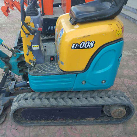 Mejor mini excavadora de 0.8 toneladas japonesa original kubota U 008 Usada en Shanghai con un gran precio
