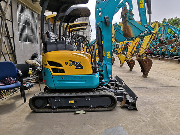 Usado Kubota U-17 U-20 U-25 0.04m3 excavadora de rastreo de precio satisfactorio y rendimiento maravilloso