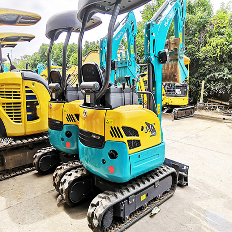 Usado Kubota U-17 U-20 U-25 0.04m3 excavadora de rastreo de precio satisfactorio y rendimiento maravilloso