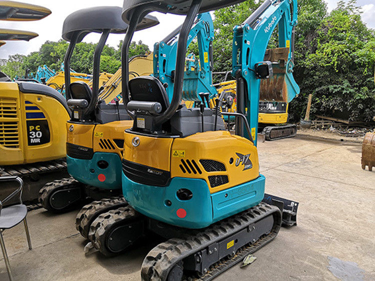 Usado Kubota U-17 U-20 U-25 0.04m3 excavadora de rastreo de precio satisfactorio y rendimiento maravilloso
