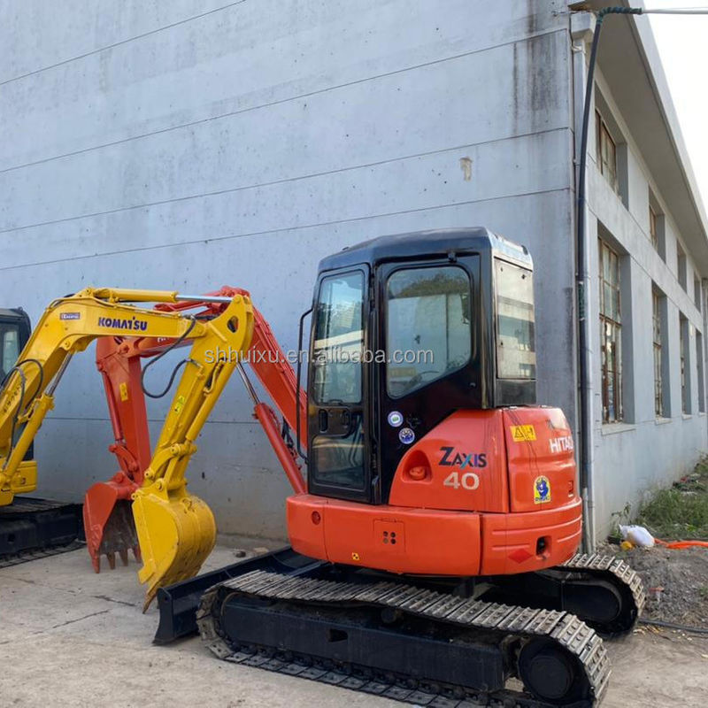 Venta caliente de segunda mano Hitachi ZX40 Excavadora original de Japón/Excavadora usada Hitachi ZX55 ZX40 ZX60 de alta calidad precio barato