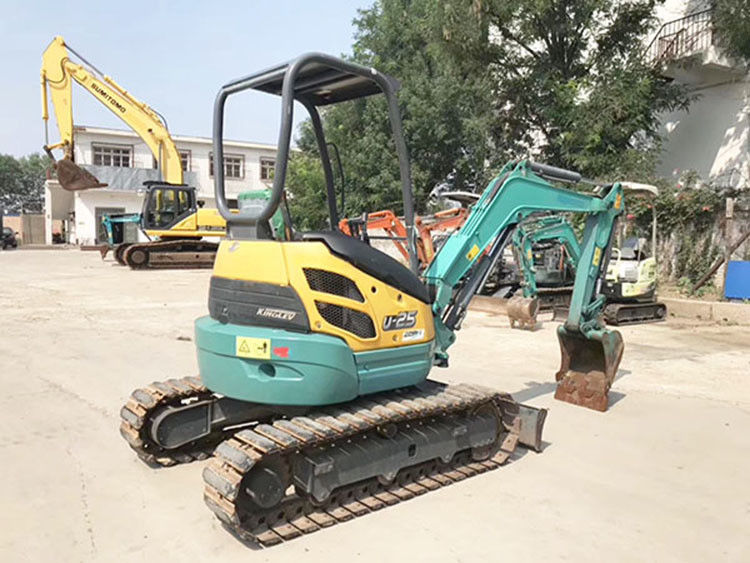 Excavadora de rastreo KUBOTA25 KXU25/ motor japonés de segunda mano KUBOTA KX25 KX U25 25U