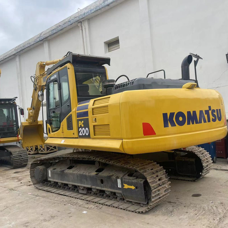 25.6TON Excavadora komatsu PC 200 usada /Casi nueva/excavadora media komatsu PC 200-5 de segunda mano