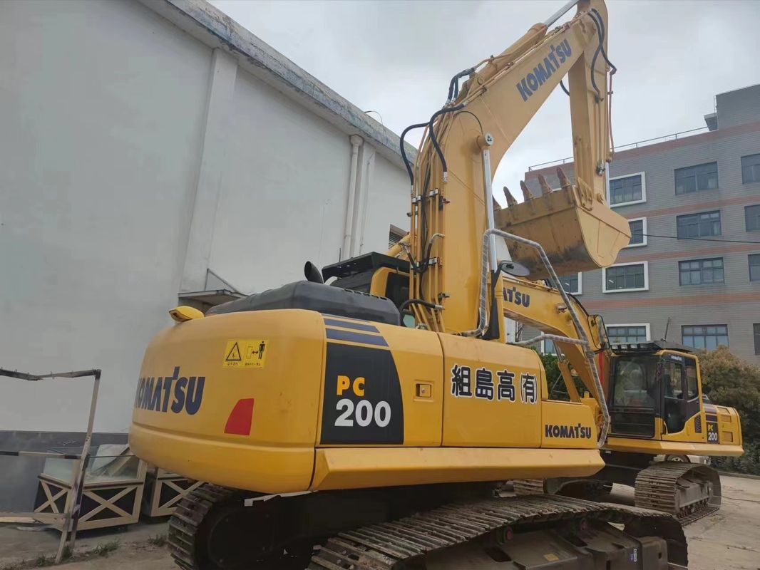 25.6TON Excavadora komatsu PC 200 usada /Casi nueva/excavadora media komatsu PC 200-5 de segunda mano