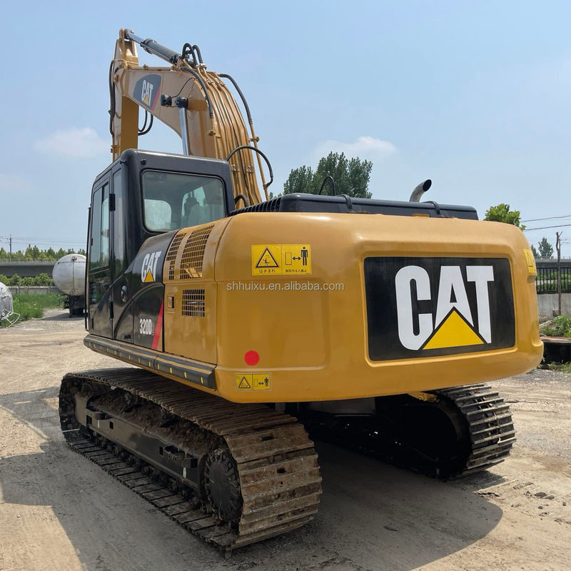 Excavadora de orugas usada 320d / Máquina de excavación usada Cat320D Japón origen Orugas en stock