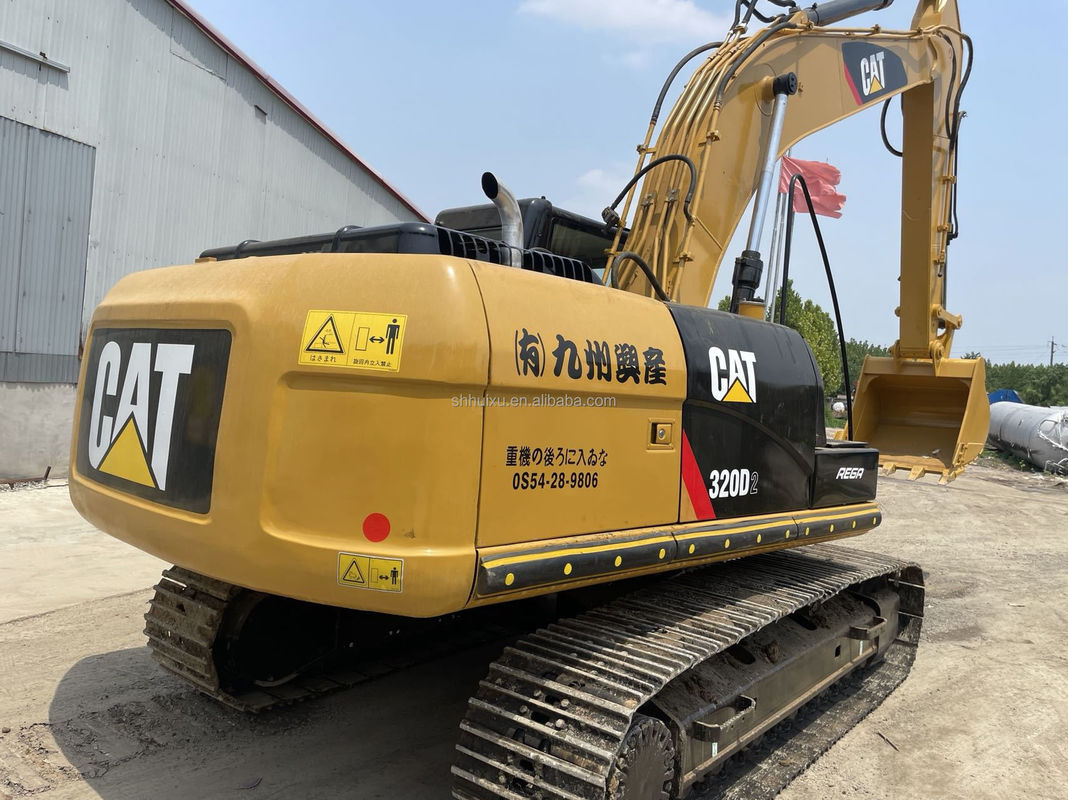 Excavadora de orugas usada 320d / Máquina de excavación usada Cat320D Japón origen Orugas en stock