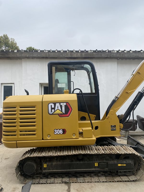 Usado CAT 306E Excavadora usada oruga mini excavadora usada excavadora cubo de capacidad 0.25cbm