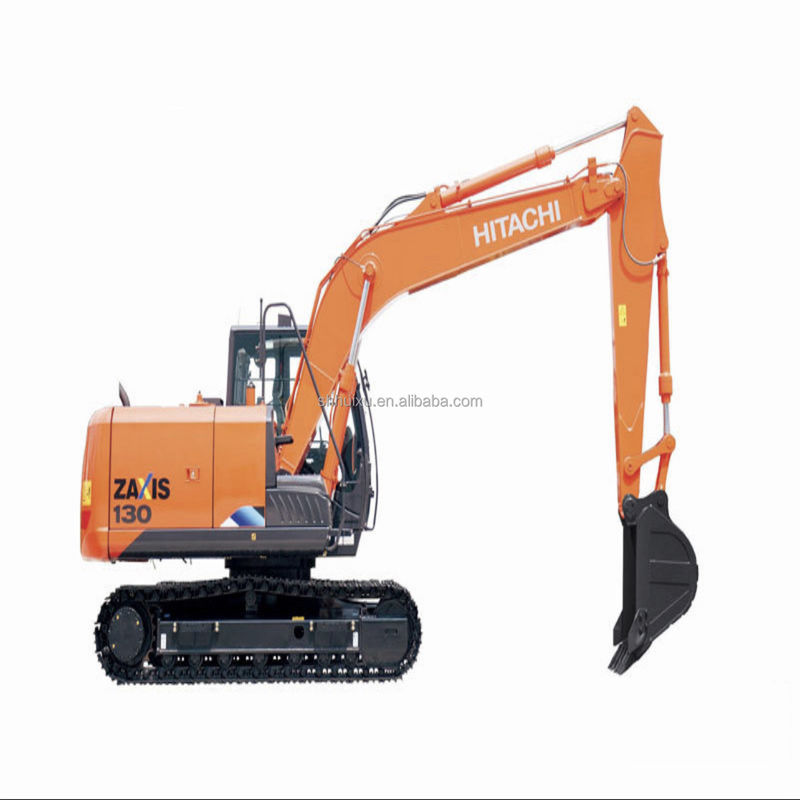 Equipo de construcción barato Japón hizo 13 toneladas Hitachi ZX130 excavadora, usado Zaxis 130 para la venta