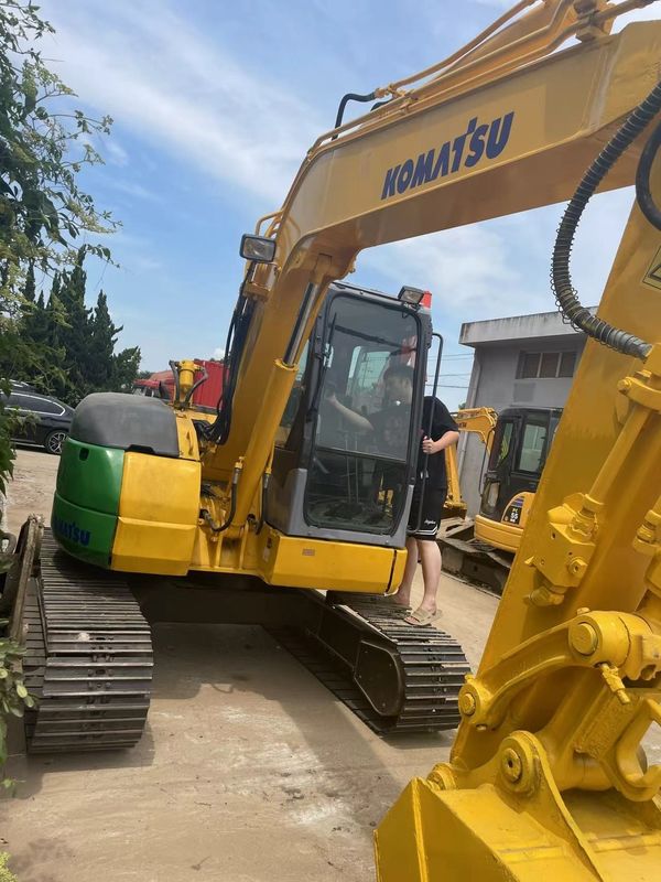 Ventas de mini excavadoras Komatsu PC70-8 máquinas usadas excavadora de tierra manual China mini excavadora