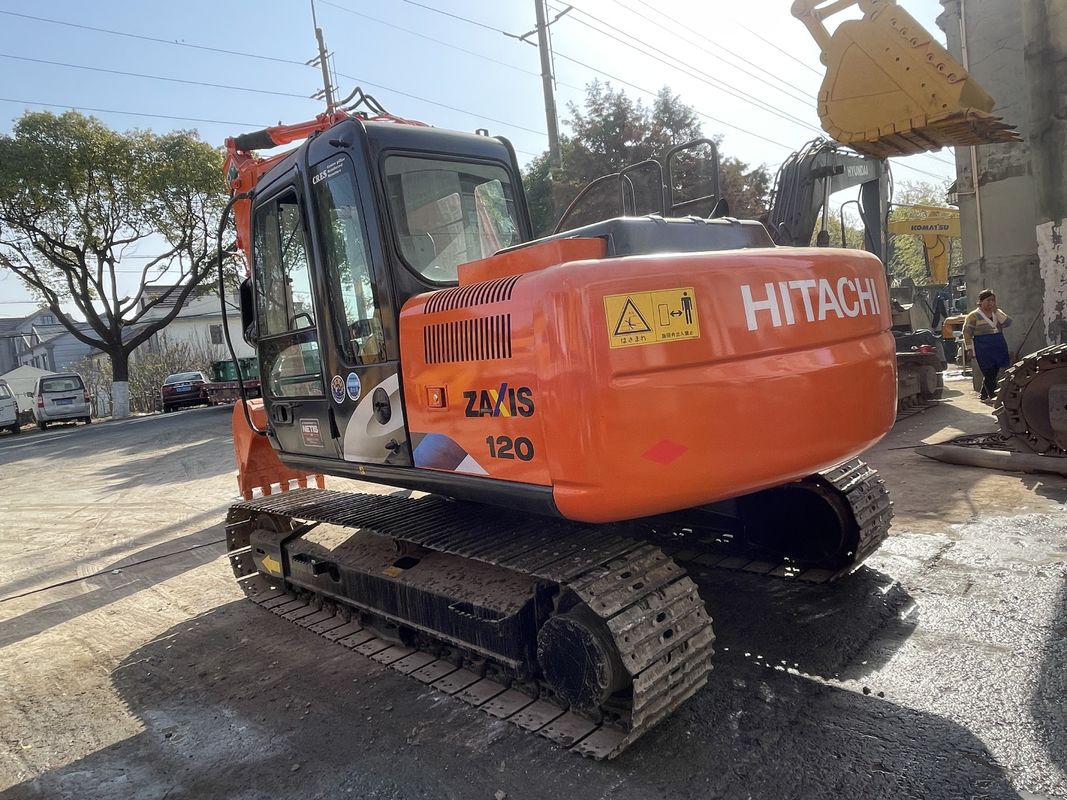 Excavadoras usadas Hitachi ZX120 maquinaria de excavadoras de 12 toneladas excavadoras de segunda mano de construcción Hitachi ZX120 maquinaria de construcción