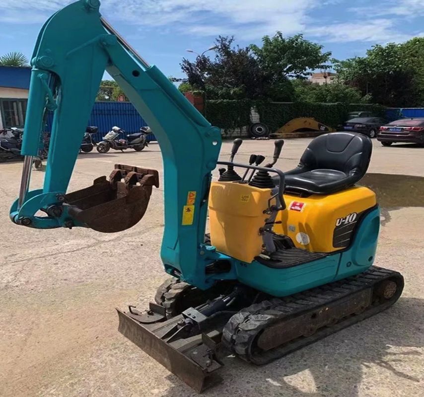 Mini Excavadora de segunda mano con largas horas de trabajo y precios bajos para la venta caliente 1ton KUBOTA U10 Excavadora Crawler