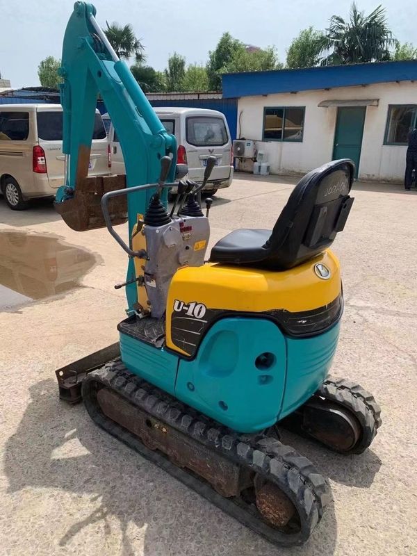 Mini Excavadora de segunda mano con largas horas de trabajo y precios bajos para la venta caliente 1ton KUBOTA U10 Excavadora Crawler