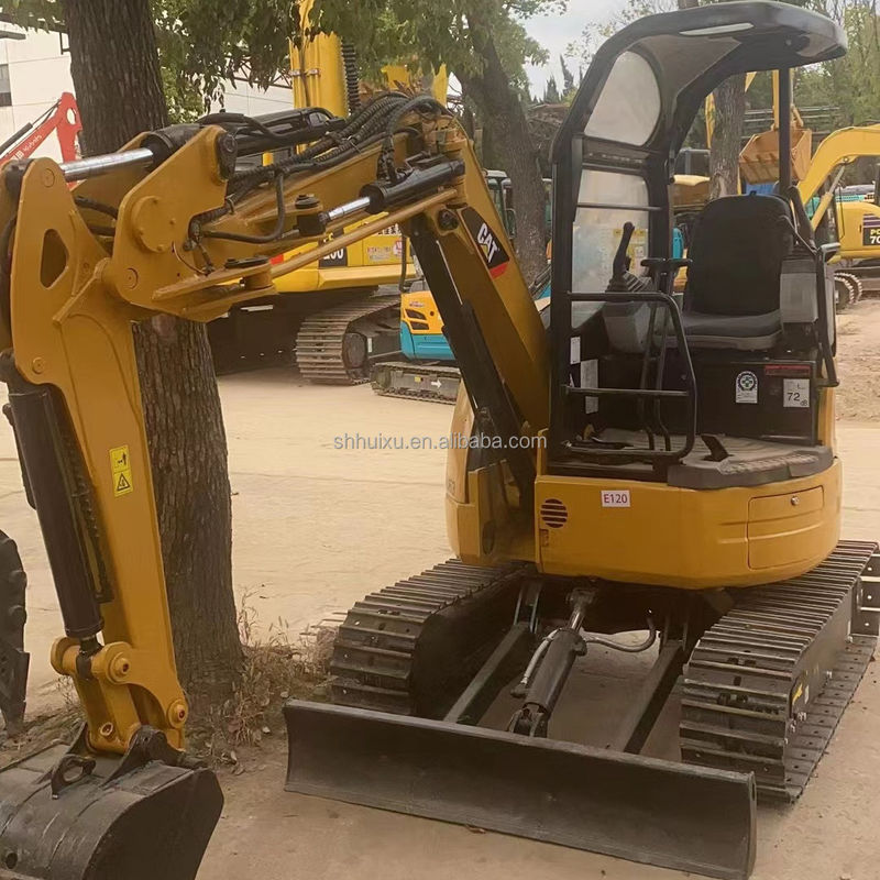 Mini excavadora de segunda mano Caterpillar Cat 302.5 Excavadora de 2 toneladas Máquinas micro multifuncionales en venta caliente CAT 303 Caterpillar en stock cat 306 excavadora